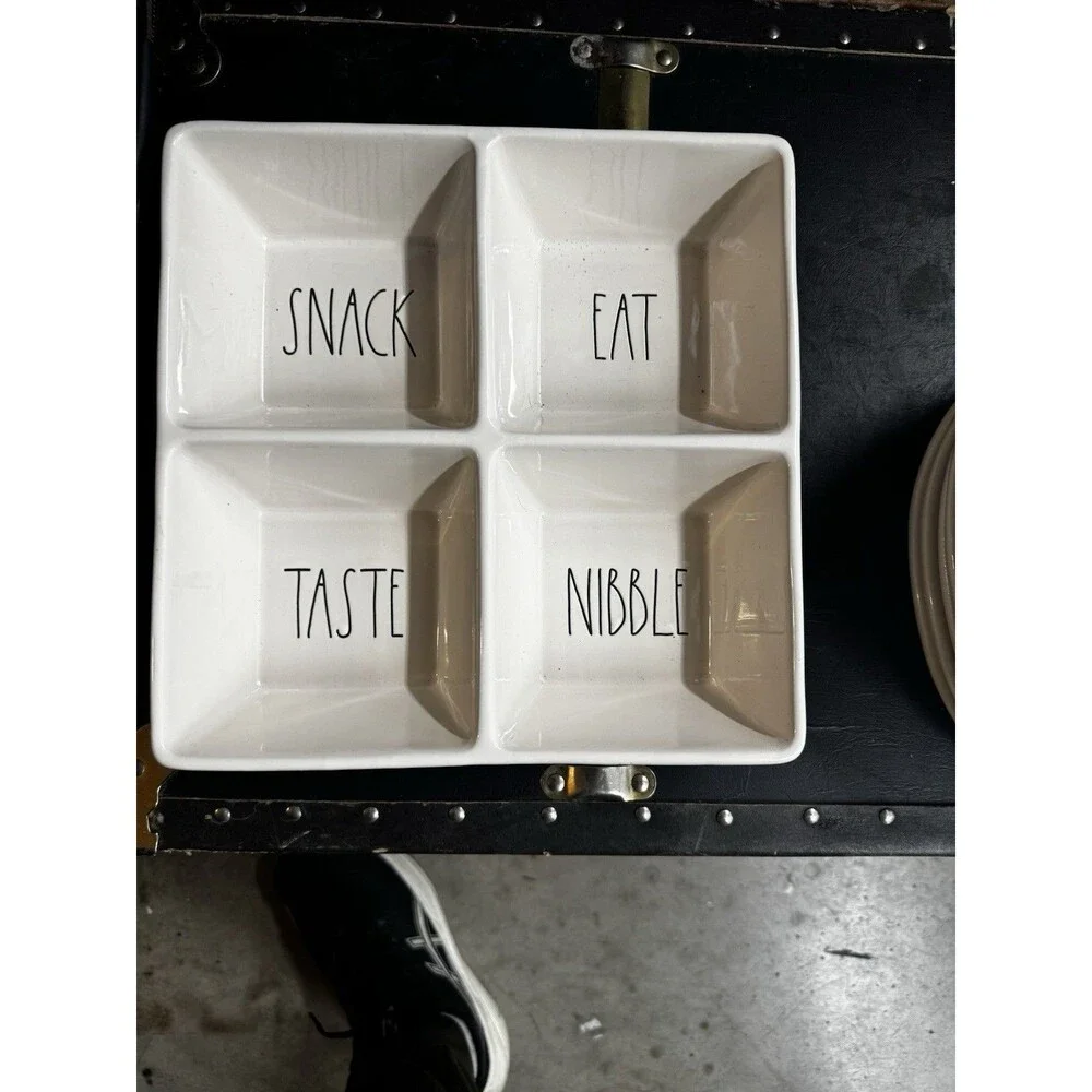 4 Part Snack Tray Farmhouse by Magenta